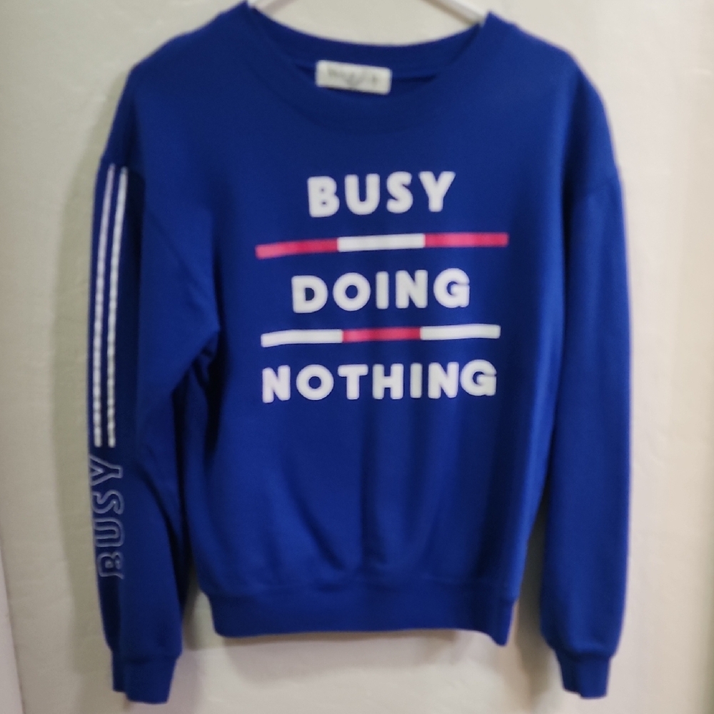 Wound Up Royal Blue Sweatshirt